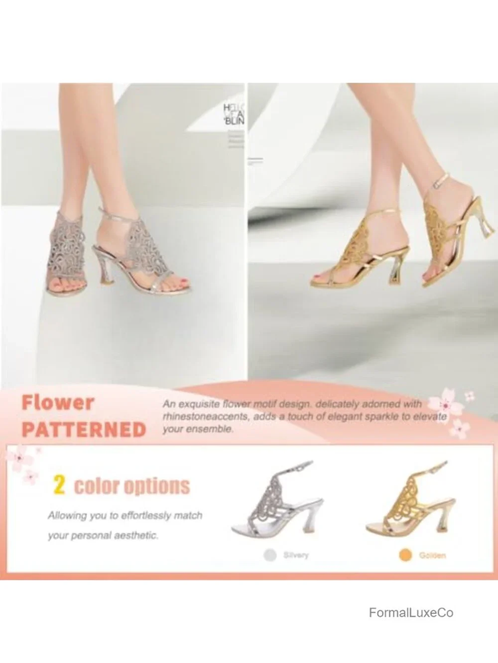 Handmade Rhinestones Crystal Butterfly Heel Evening Bridal Prom Sandals